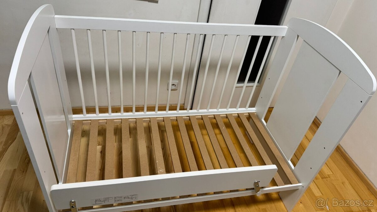 Dětská postel Klups Žirafa Safari bílá 120x60 - 2