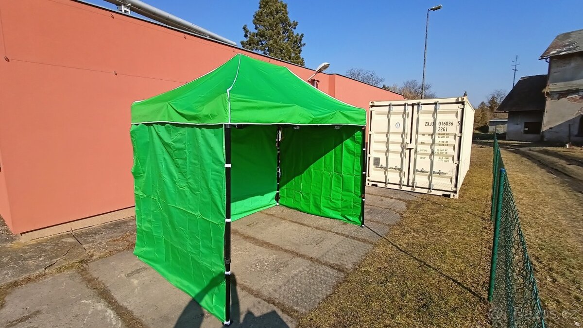 Profi nůžkový párty stan, prodejní stánek 2x3 m - 2