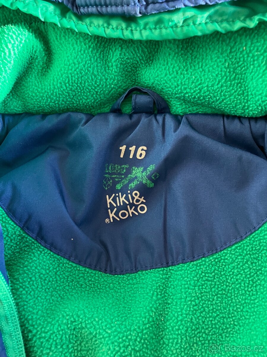 Teplá zimní bunda vel. 116 - 2