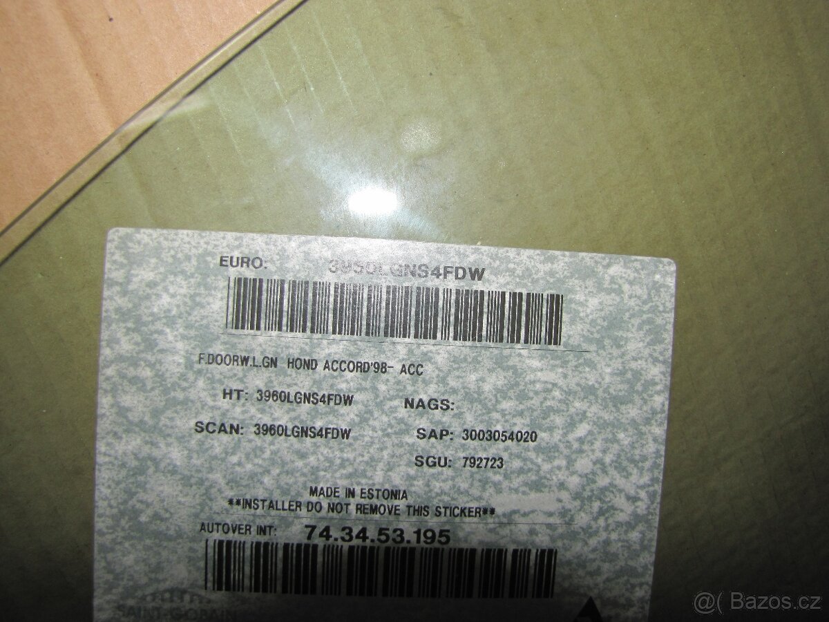 Honda Accord 4dv - 2