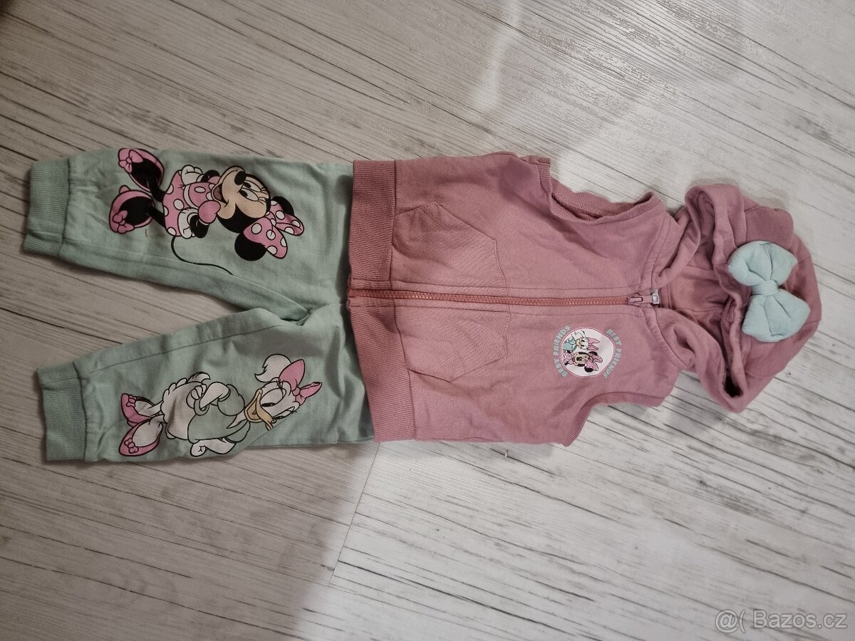Dívčí teplákový komplet 9-12 M 80cm - 2