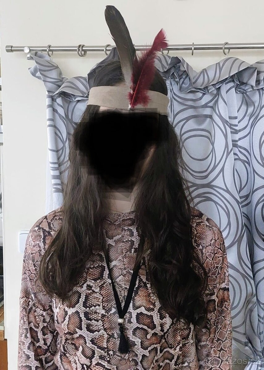 Kostým Indián / Indiánka, vel. 9 až dospělý cca 42 - 2