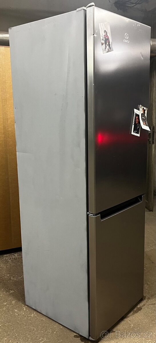 Lednička s mrazákem (Indesit LI7 SN1E X nerez) - 2