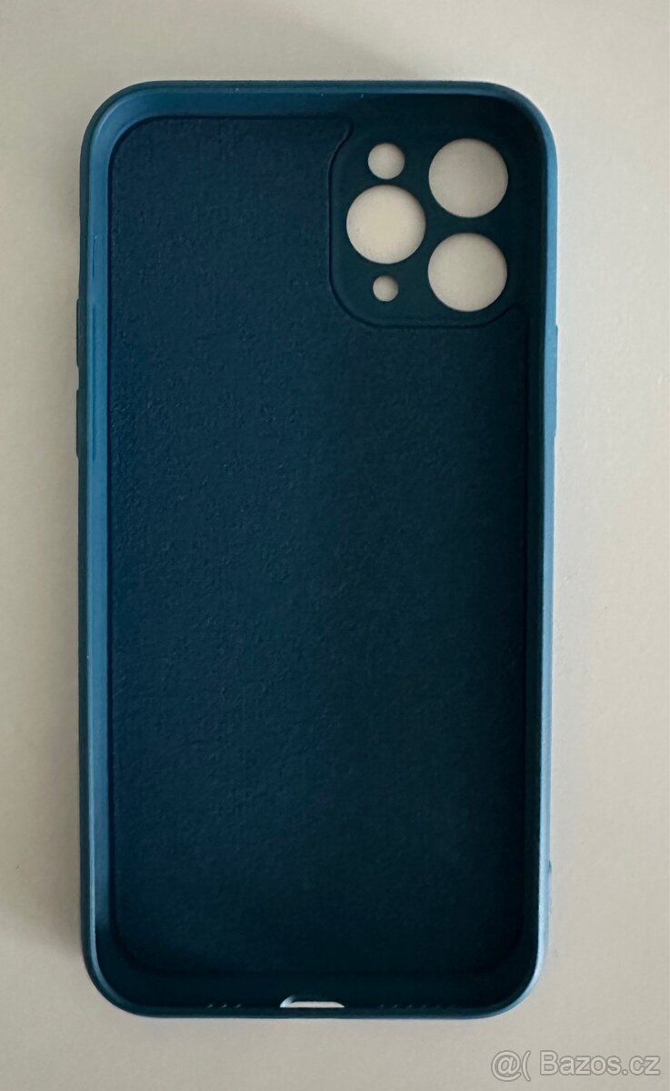 Apple iPhone 11 Pro silikonové pouzdro modré - 2