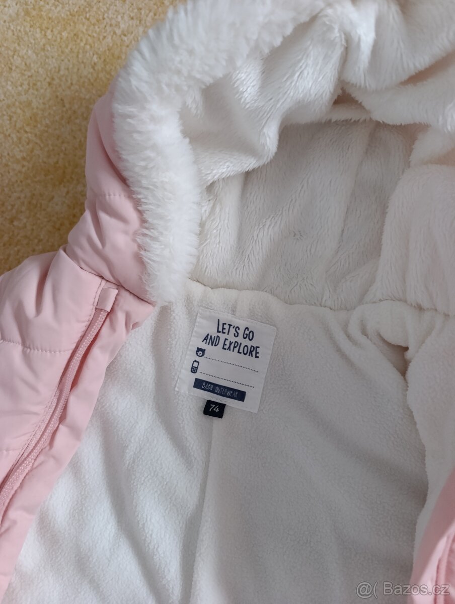 Holčičí zimní overal vel. 74 - 2