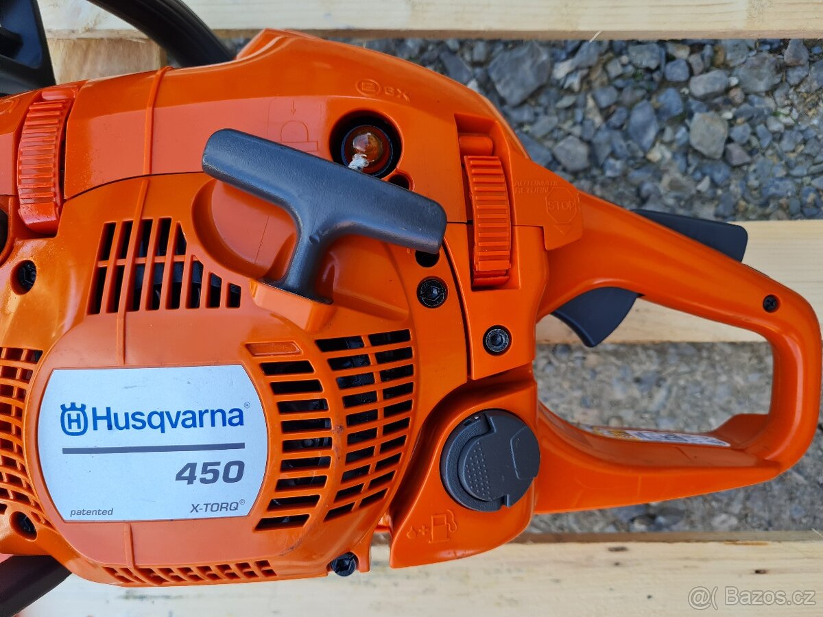 Husqvarna 450 motorova pila zaruka - 2