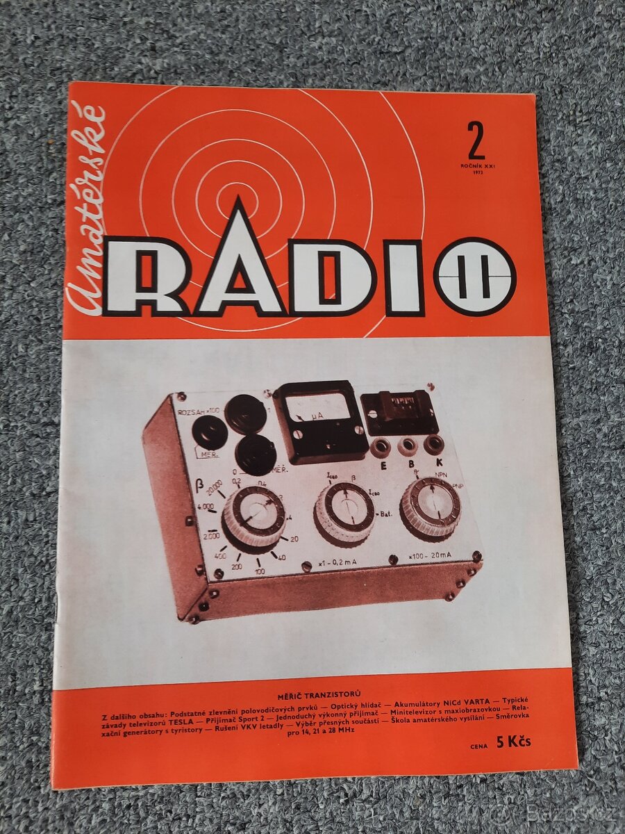 Amatérské rádio časopisy stará čísla 1962 - 1983 - 2