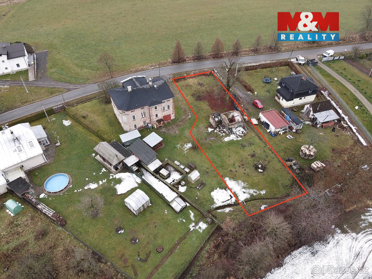 Prodej pozemku k bydlení, 1045 m², Broumov - 2