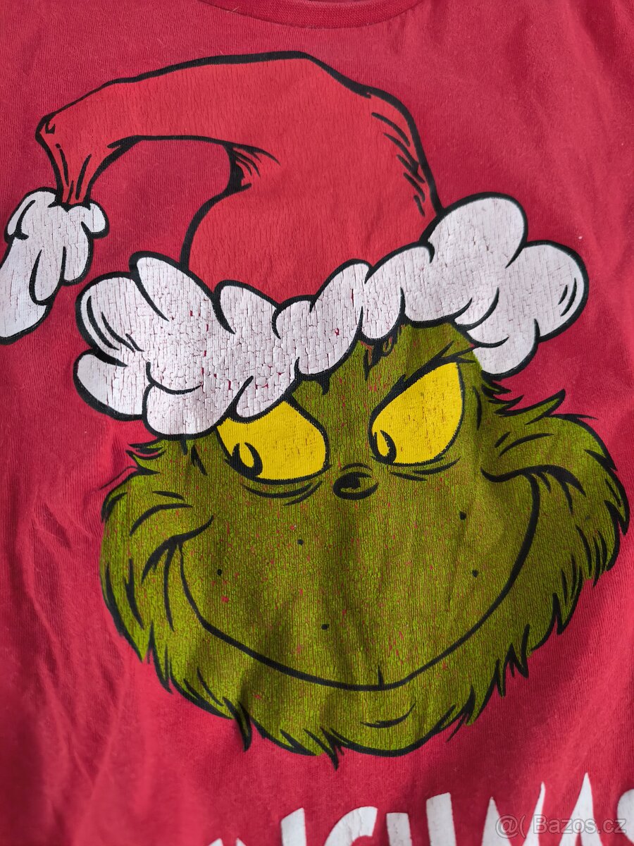Vánoční tričko Grinch - 2