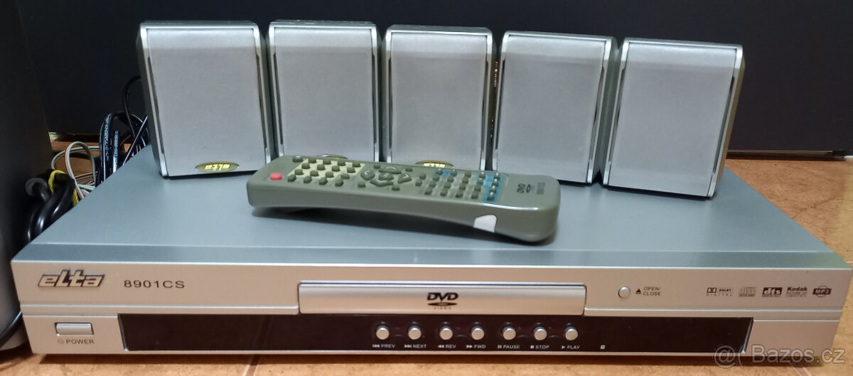DVD systém Elta domácího kina+příslušenství+ovládač - 2