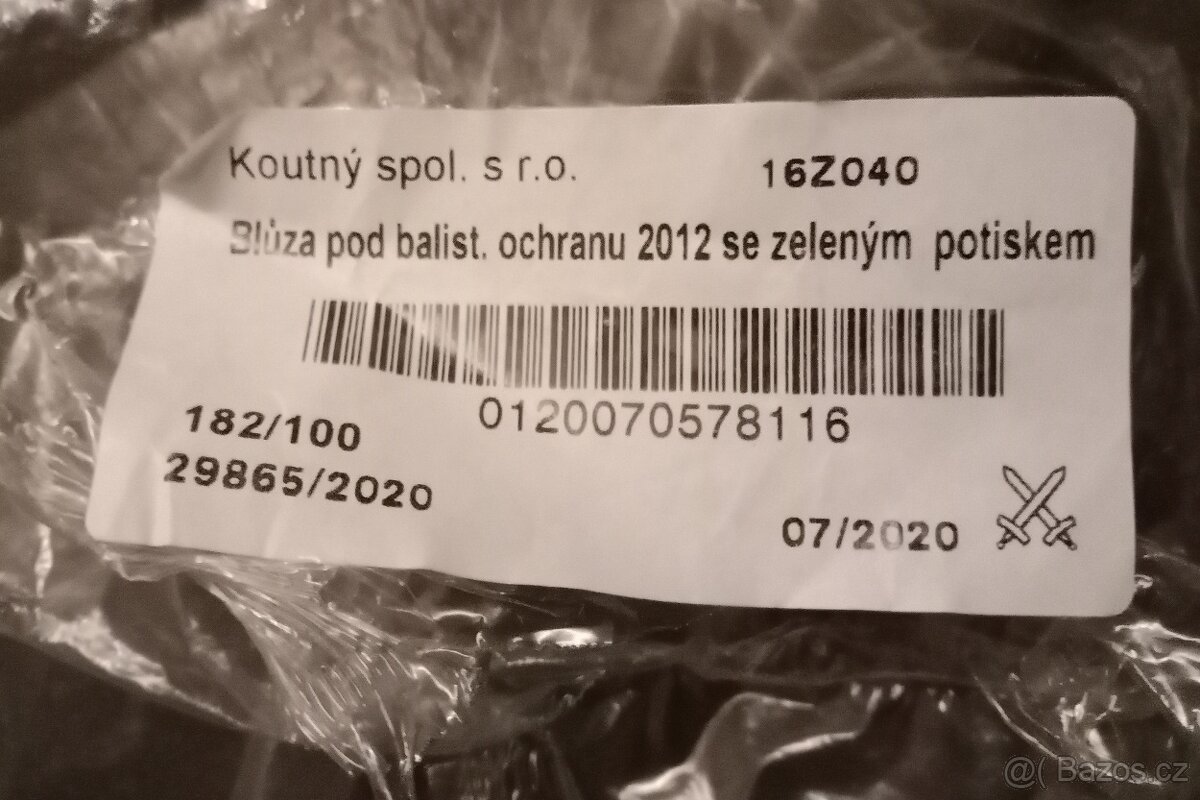 Blůza AČR UBACS - 2