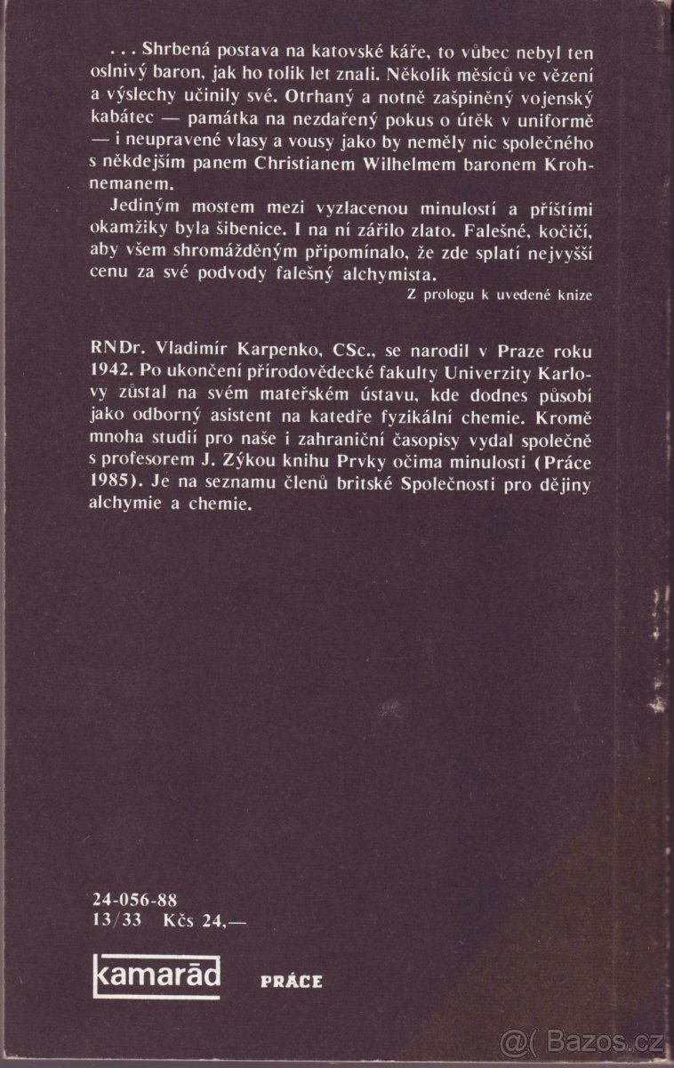 ALCHYMIE, DCERA OMYLU - Vladimír Karpenko - 2