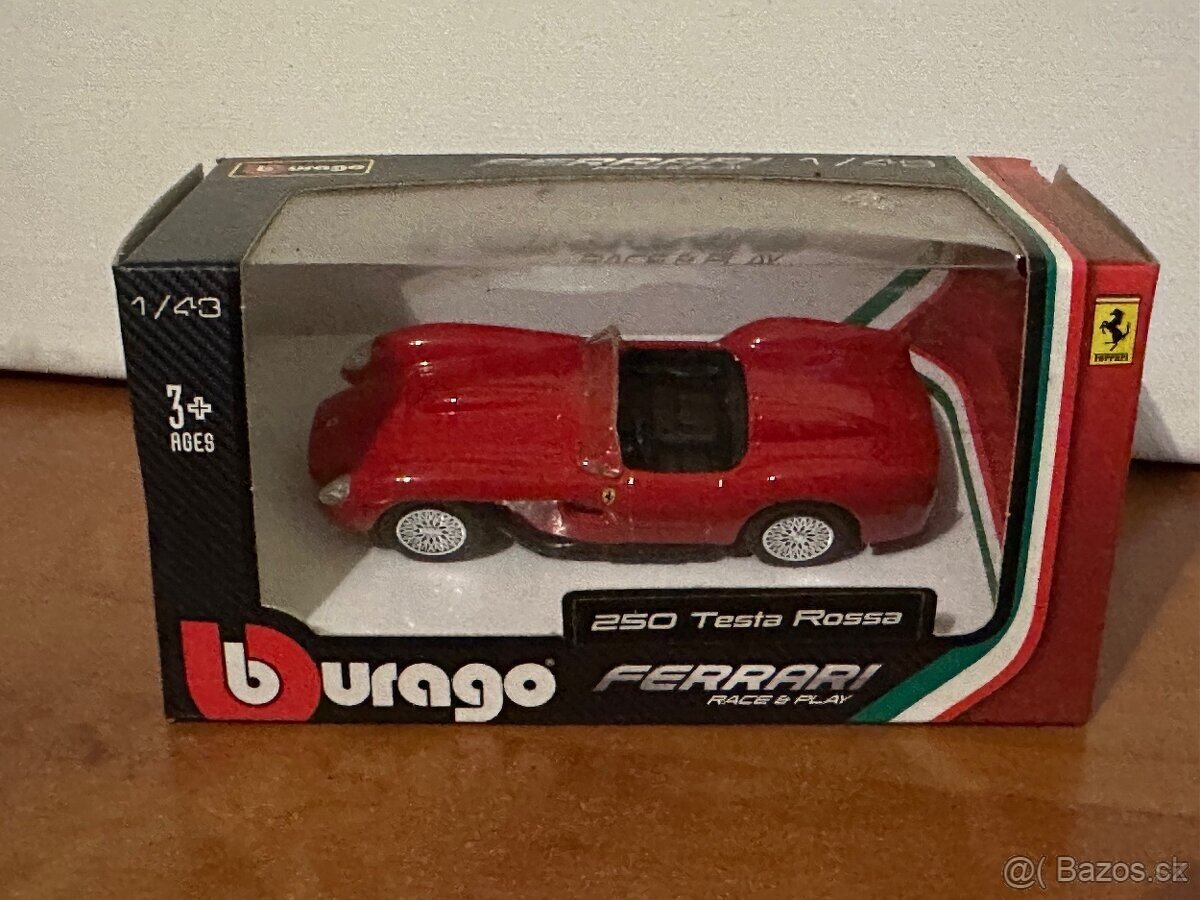 Ferrari 250 Testa Rossa red Burago 1/43 - 2