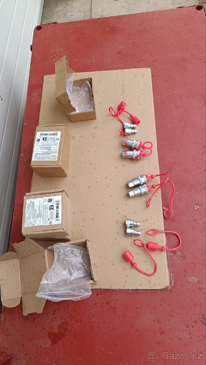 Hydraulické rychlospojky 1/4" - 2