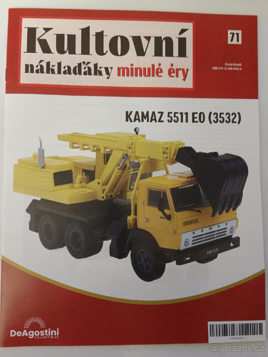 Kamaz 5511 bagr, de Agostini - 2