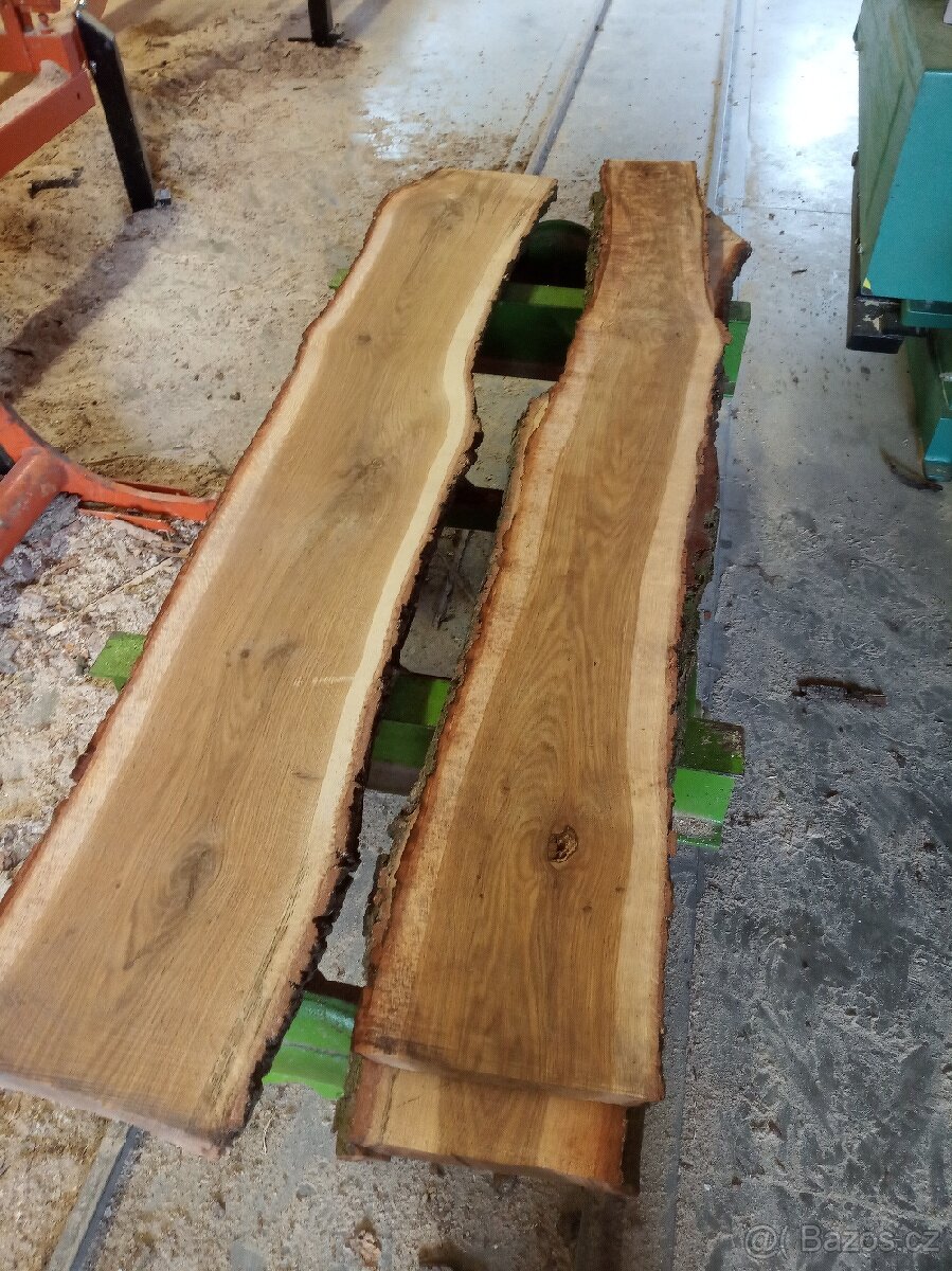 Dubové a ořechové fošny prkna - 2