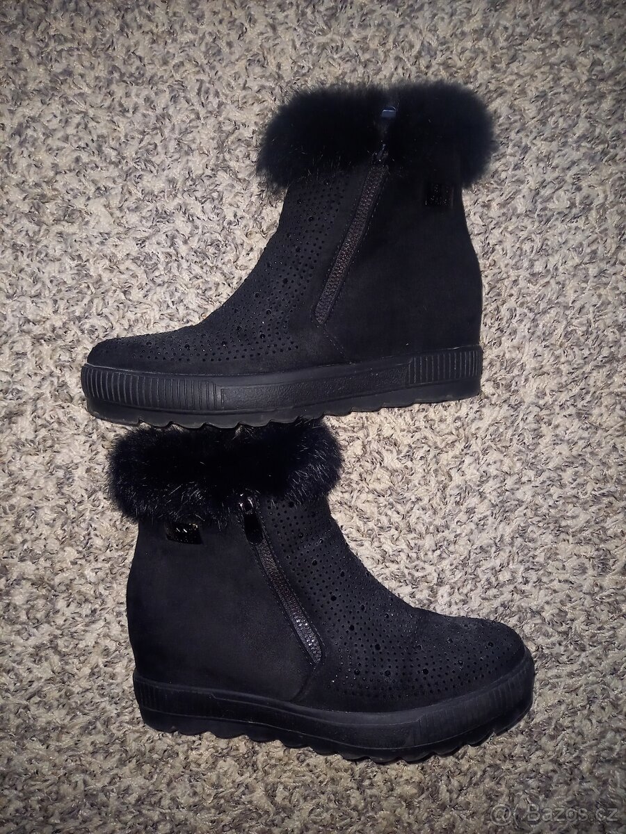 Zimní boty s kamínky - 2