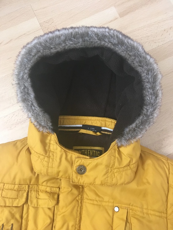 Next hořčicová zimní bunda, vel.98 - 2