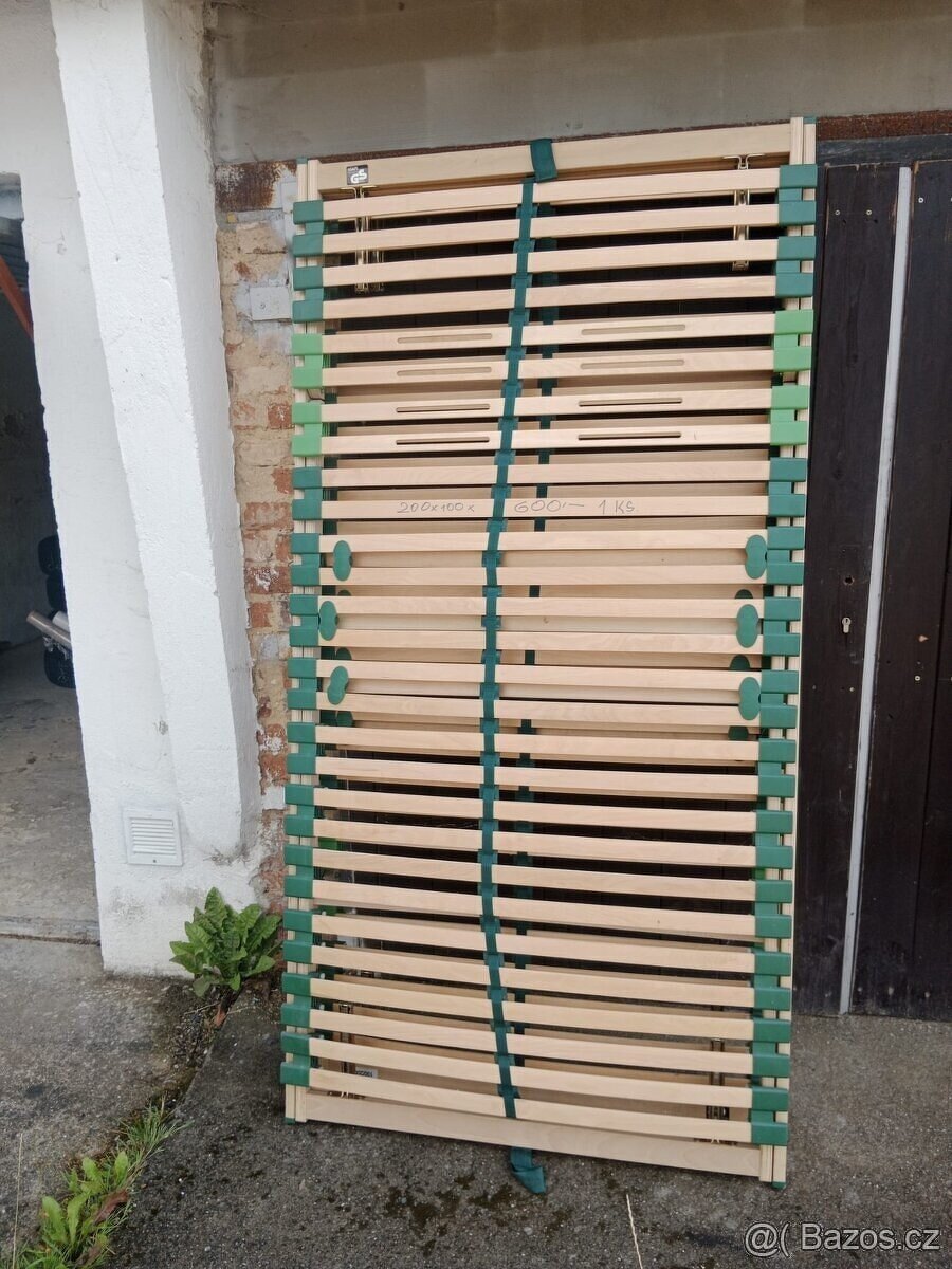 Rošty do postele rozměr 200x100/200x90cm. - 2