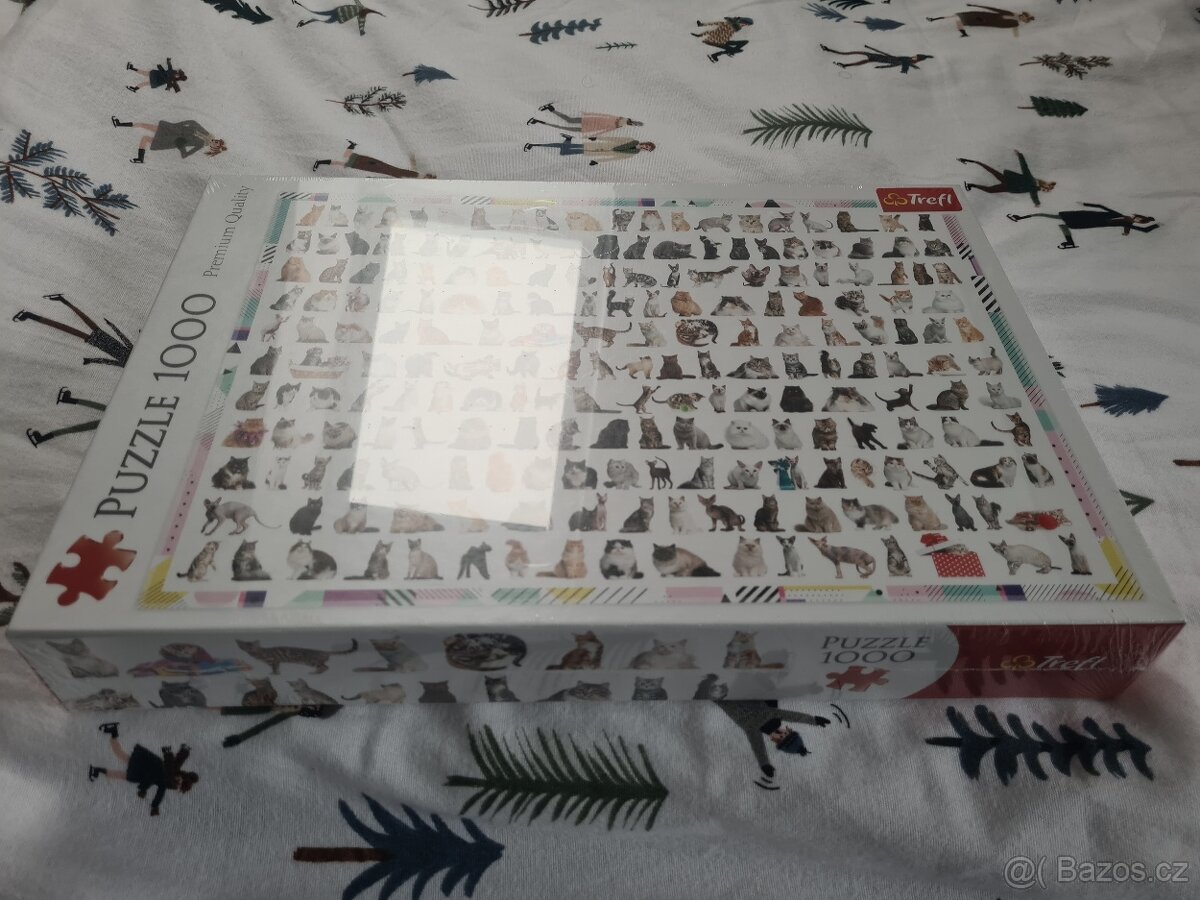 Puzzle Trefl 10498 208 koček, 1000 dílů - 2