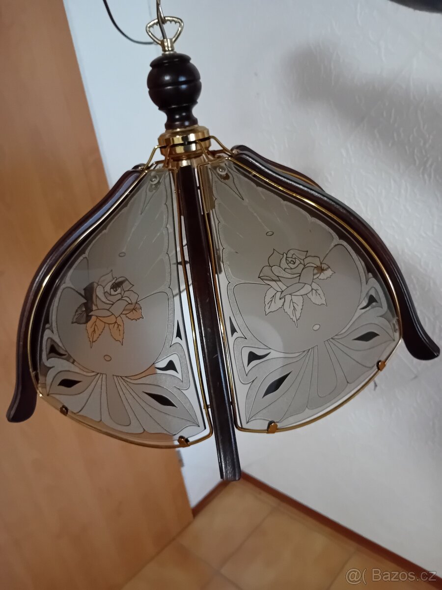 Lustr a stojací lampa - 2