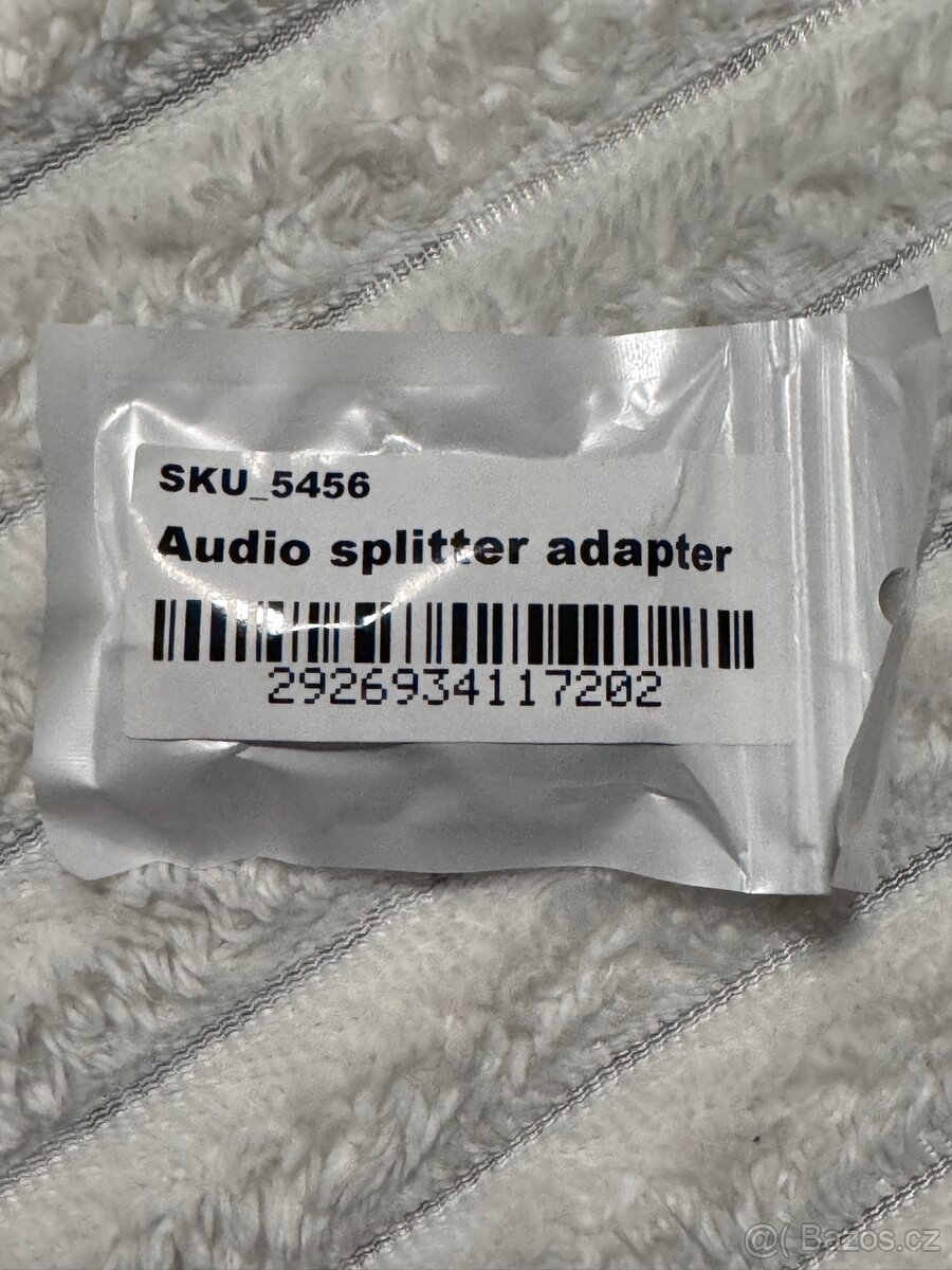 Audio splitter adaptér 3,5 mm - 2