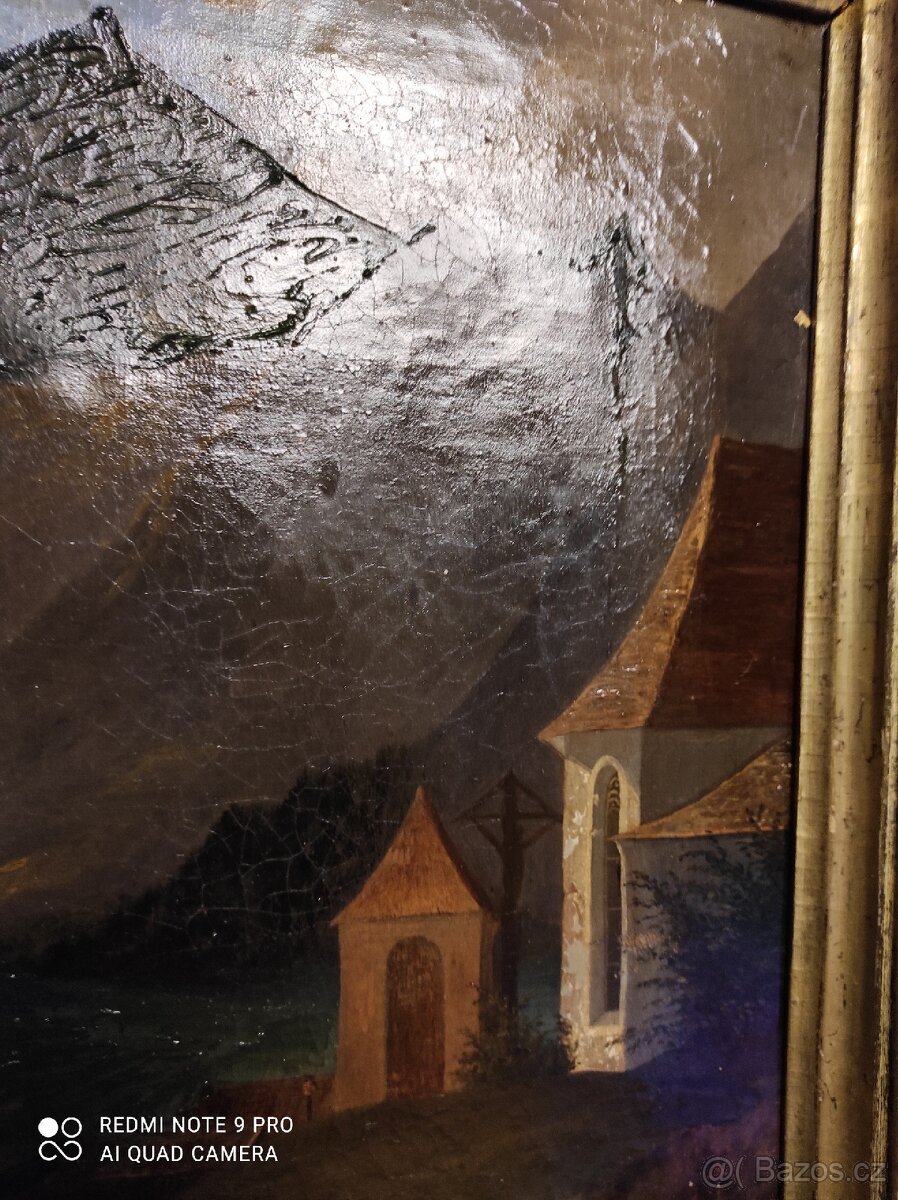 Obraz olej na plátně 44 x 36 - 2