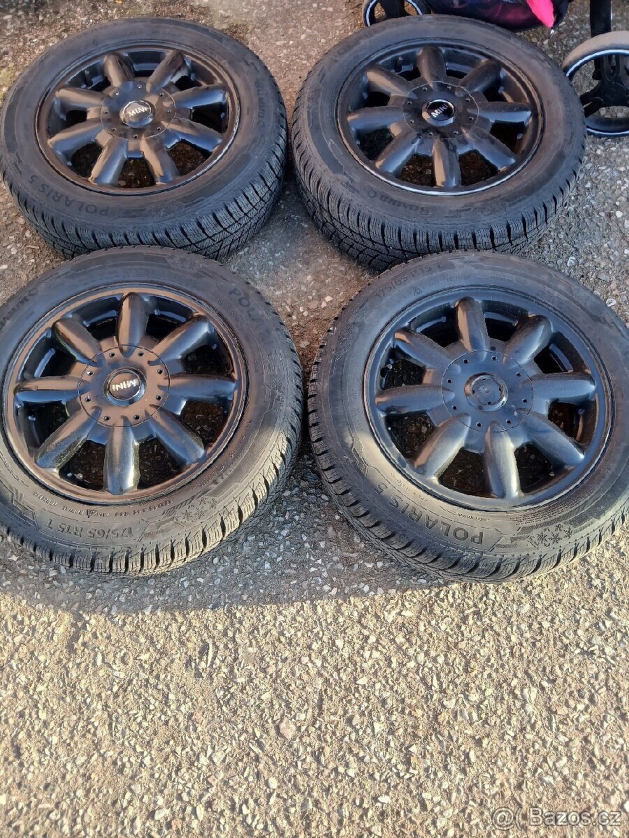 ALU kola na Mini Cooper rozteč 4x100 zimní - 2