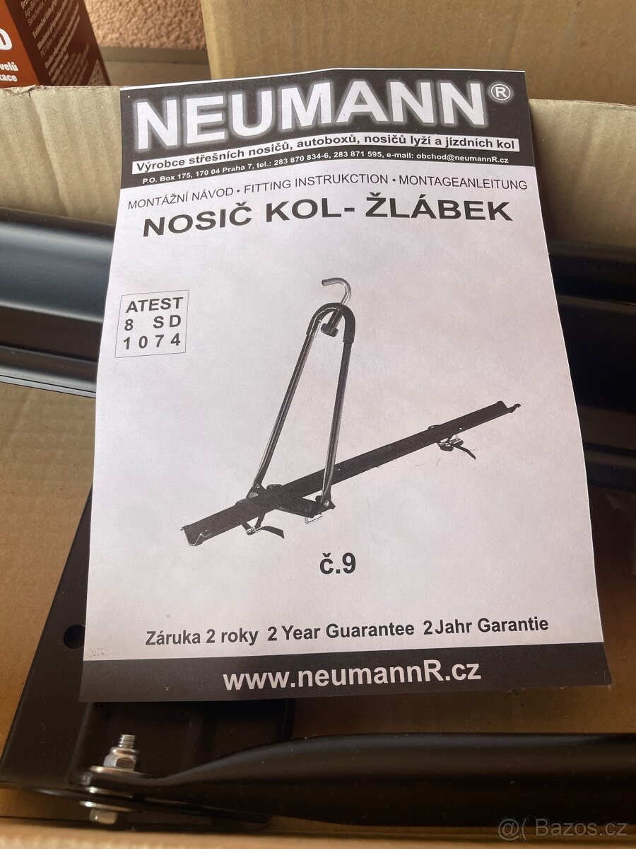 Nosič kol - žlábek od Neumann, nepoužité - 2