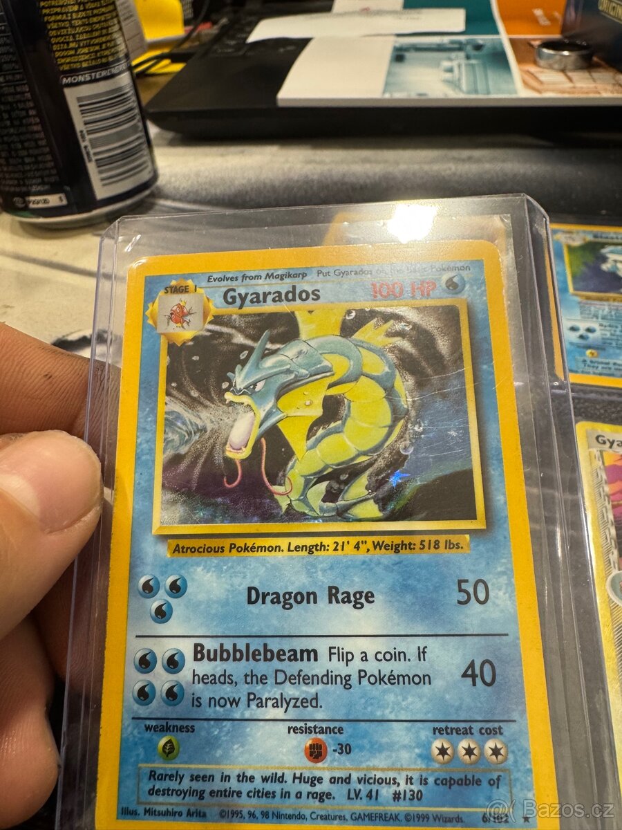 Vitage Pokemon karty - holo - 2