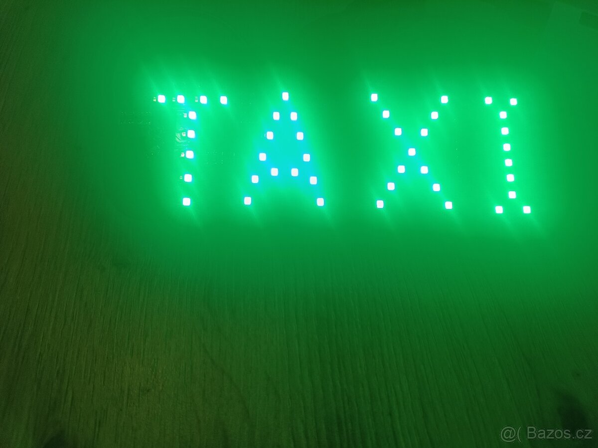 Světelná cedulka TAXI - 2