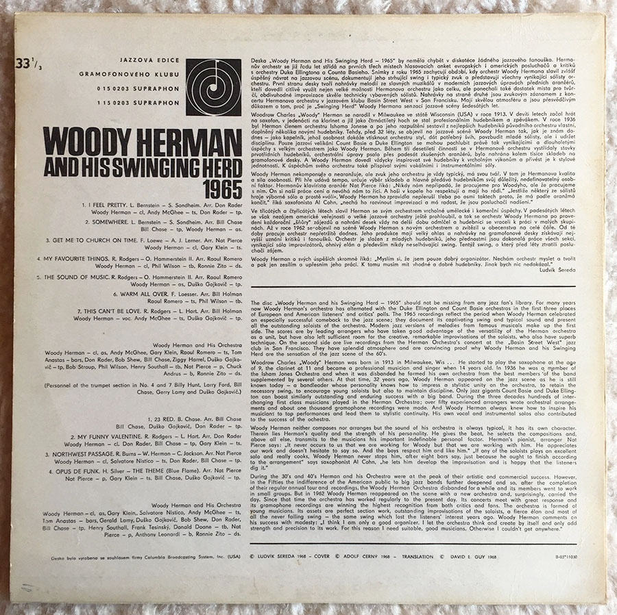 Woody Herman - 1965 - 2