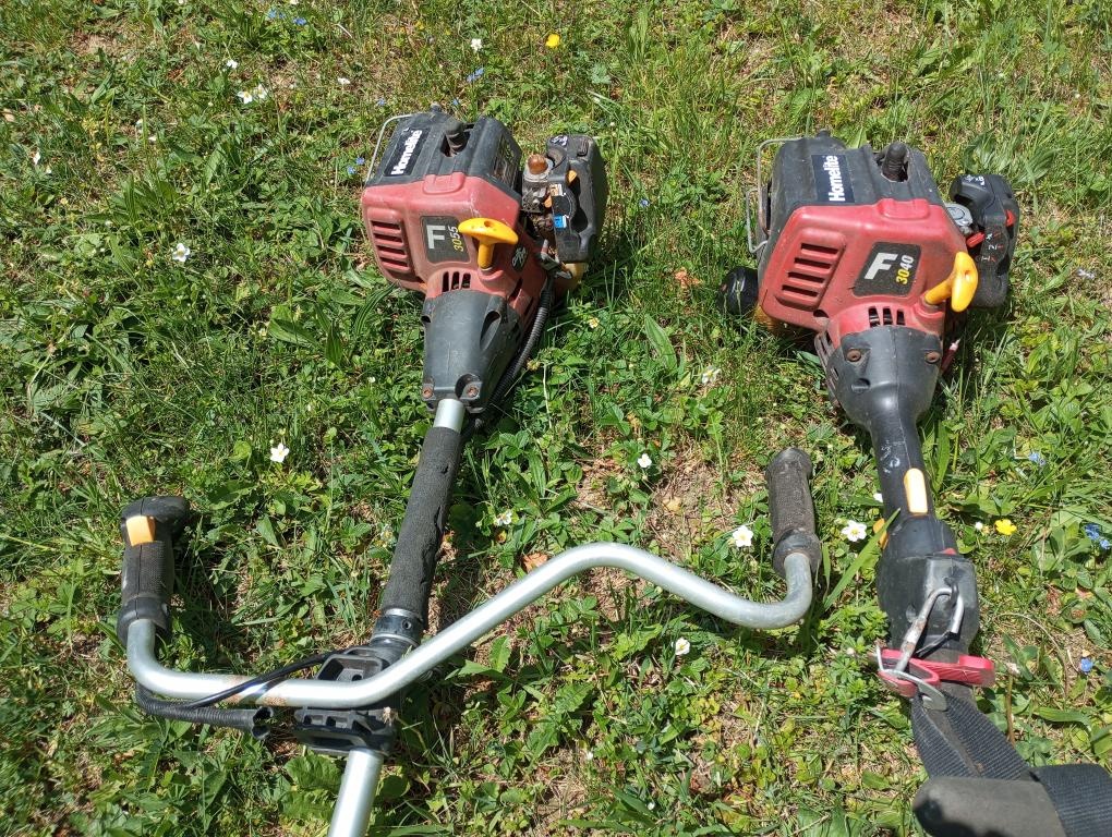 křovinořezy Homelite k opravě - 2