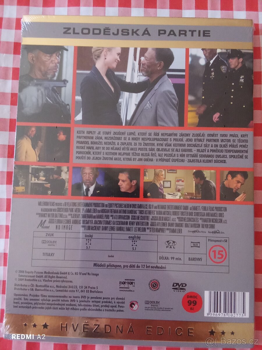 DVD ZLODĚJSKÁ PARTIE (NOVÉ, ZABALENÉ) - 2