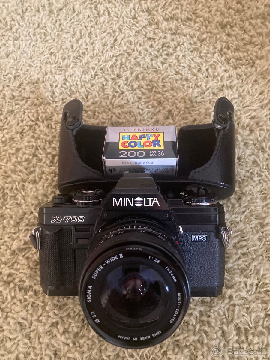 Minolta X700 2.8/24 Sigma objektiv - 2
