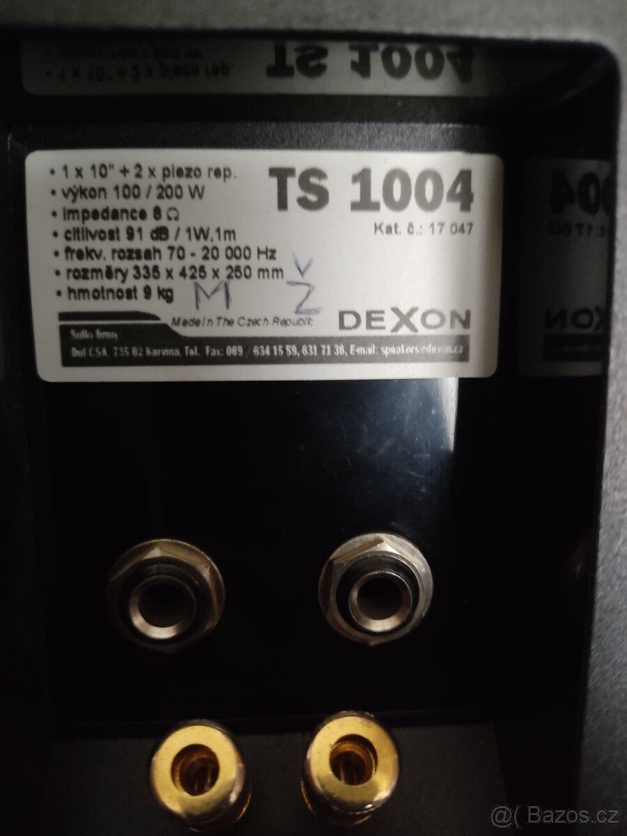 Reproduktory Dexon TS 1004 - 2