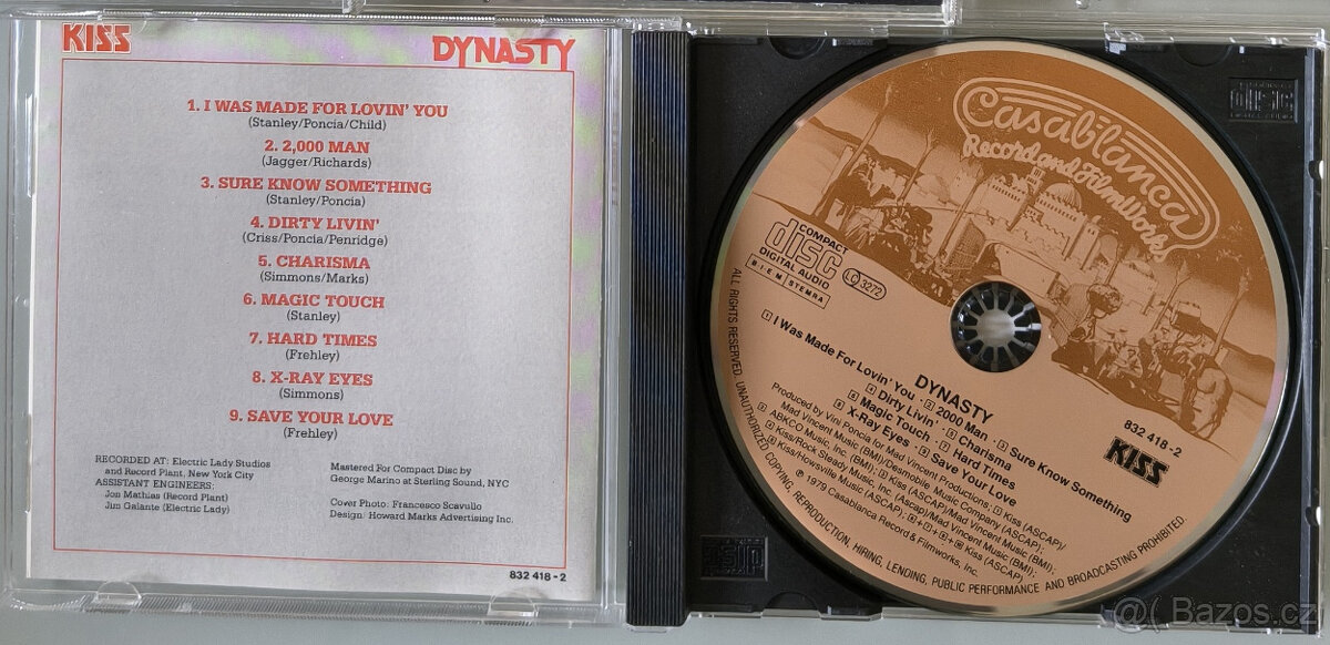 CD Kiss: Dynasty - 2