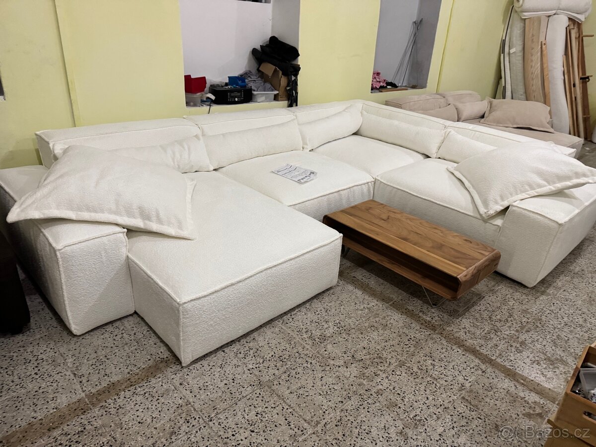 NOVÁ Luxusní Sedací souprava Sirpio 360x260 Boucle - 2