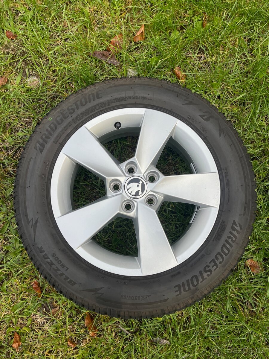 Sada zimních kompletních ALU kol na Škoda Fabia IV - 2