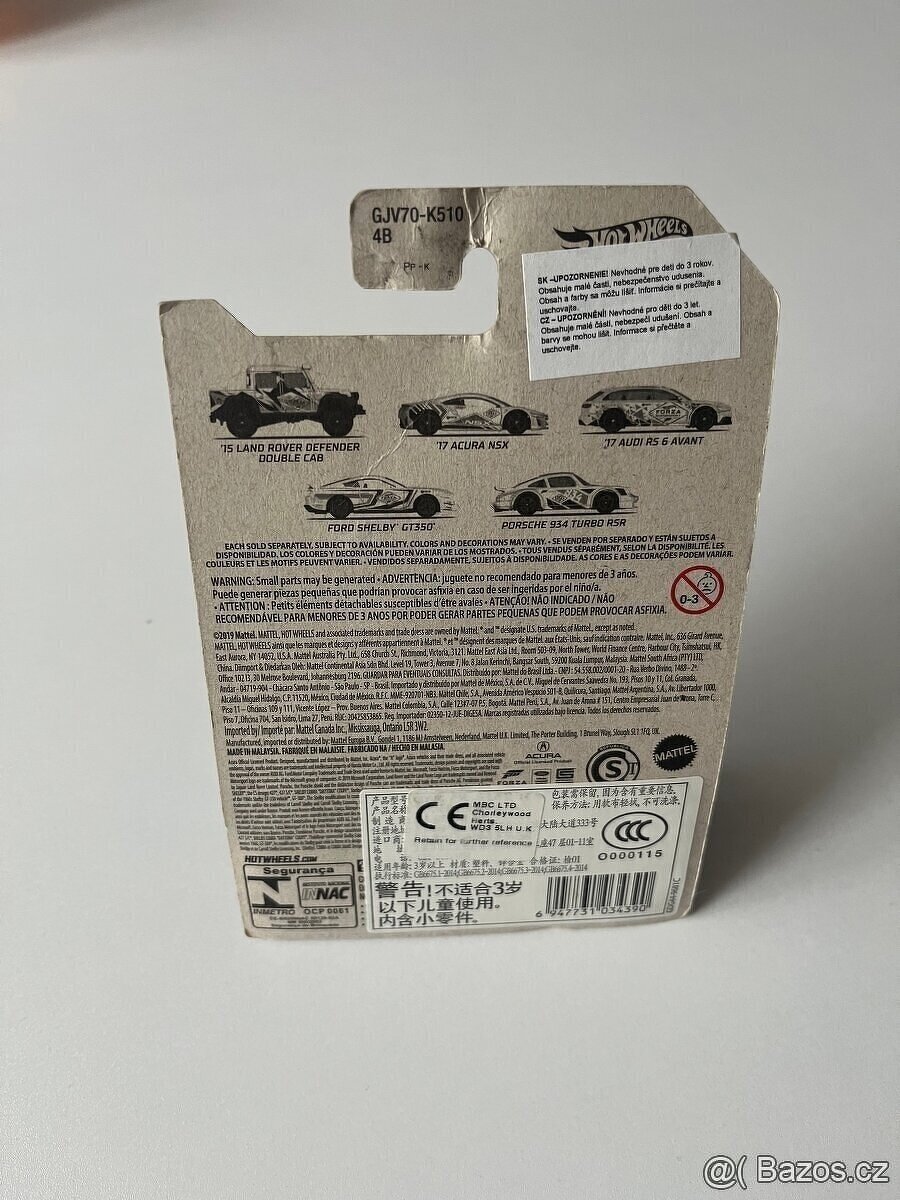 Hotwheels Forza Motorsport FordShelby GT350 - 2