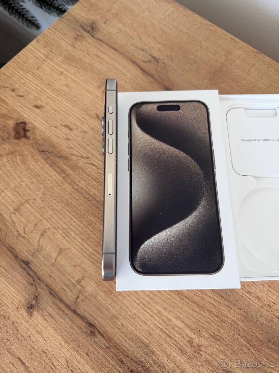 iPhone 15 Pro 256GB Natural Titanium 88% TOP stav - 2