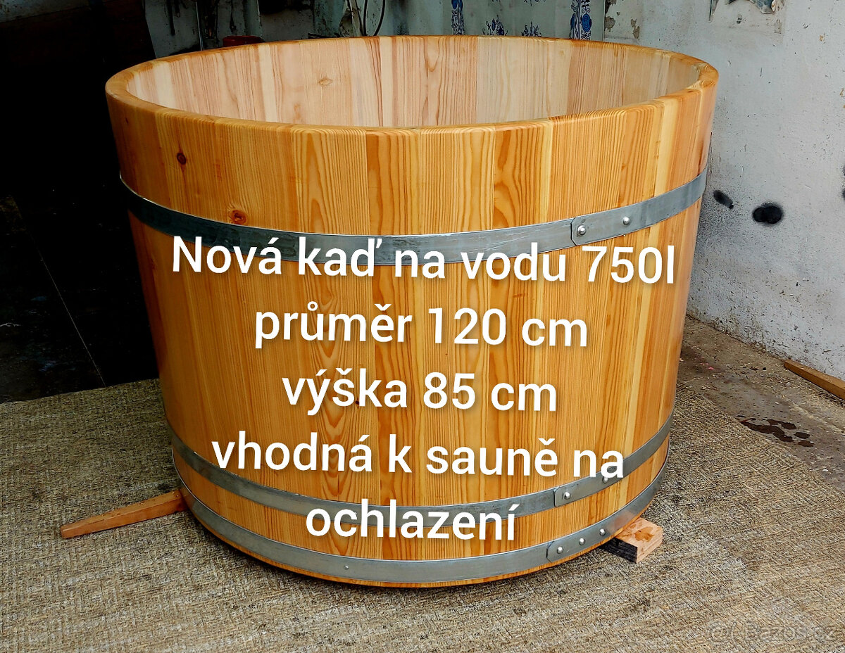 Sudy a kádě na vodu od 100l - 2100l - 2