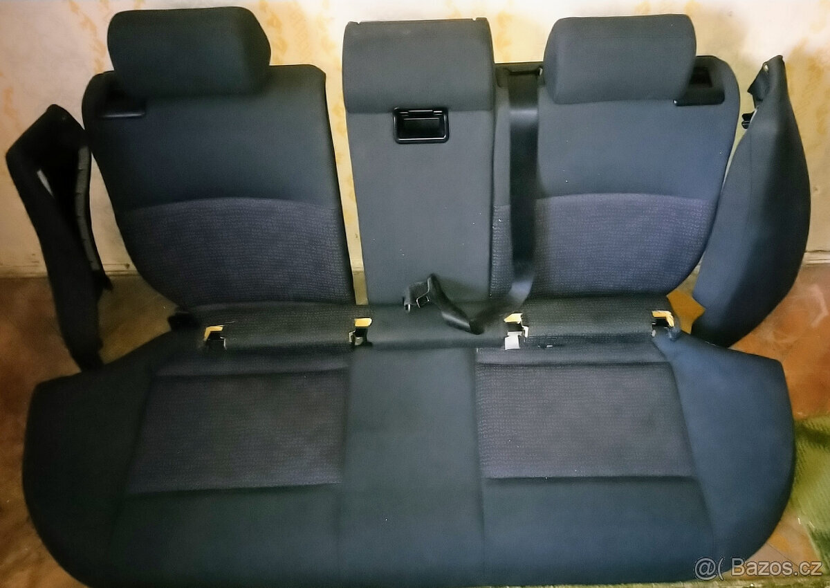 Látkové sedačky do BMW E46 touring - 2