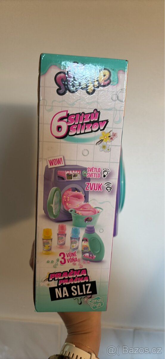 Pračka na sliz so slime - 2