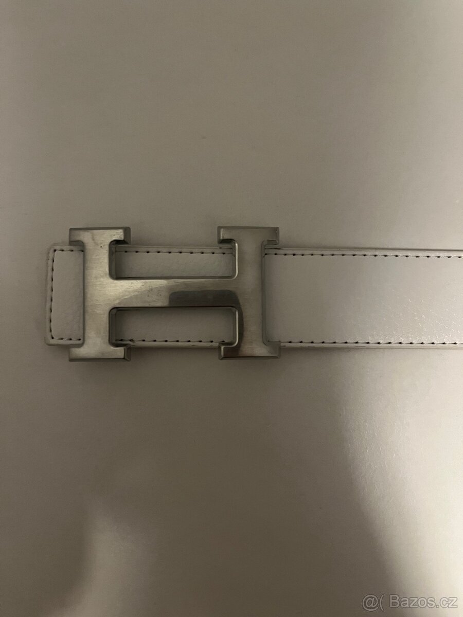 🐍 white hermès h-buckle belt set – ultimate summer flex ⚡️ - 2