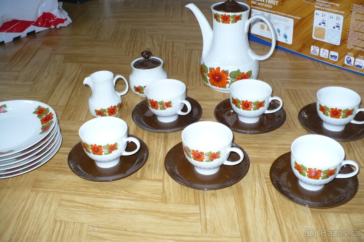 retro kávová souprava - 2