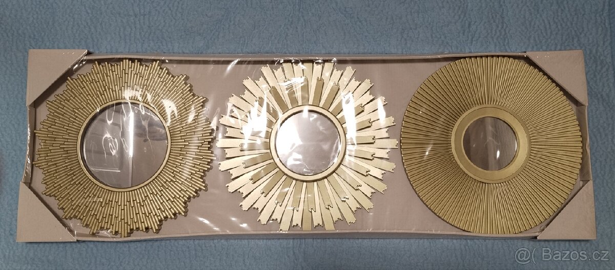 Sada 3 dekorativních zrcadel - 2