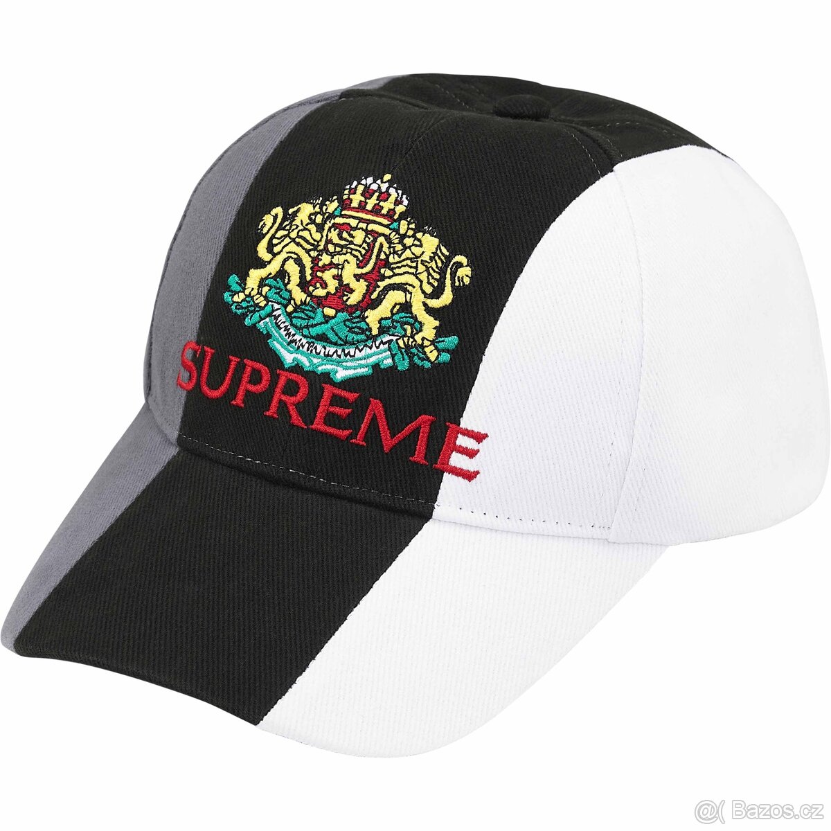 Kšiltovka SUPREME CREST 6-PANEL (BLACK) SS25 - 2