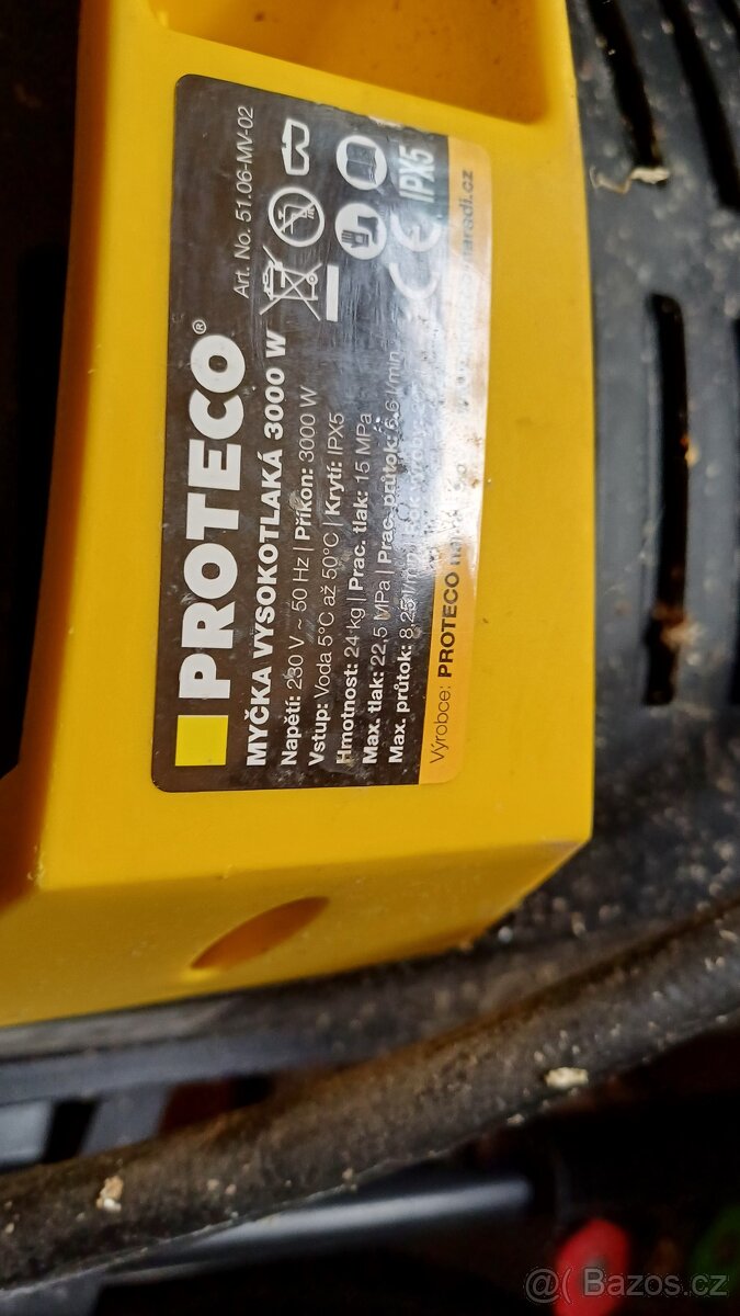 Wapka Proteco - vysokotlaký čistič - 2