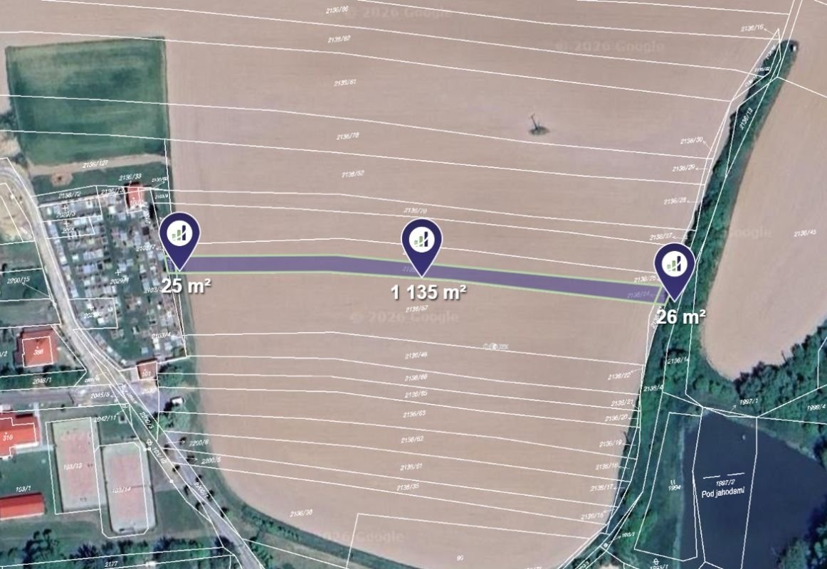 Prodej podílu 1/3 pole 34 003 m², Pavlice - 2